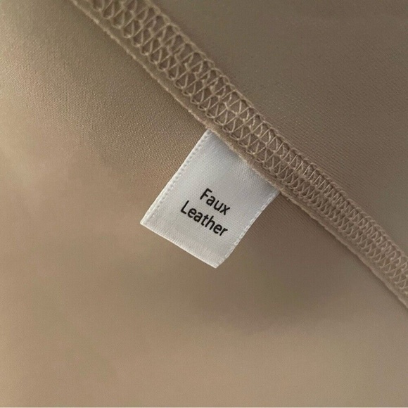 Chelsea & Theodore Faux Suede Brown Floral Jacket Womens Size M -Brown Tan Ivory - Picture 5 of 12